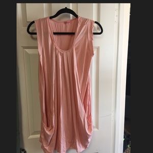 Blush/Pink Hello Miz Maternity/Nursing Tunic - XL