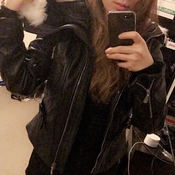 🚫SOLD🚫Auth Alexander McQueen Leather Jacket - Picture 6 of 6