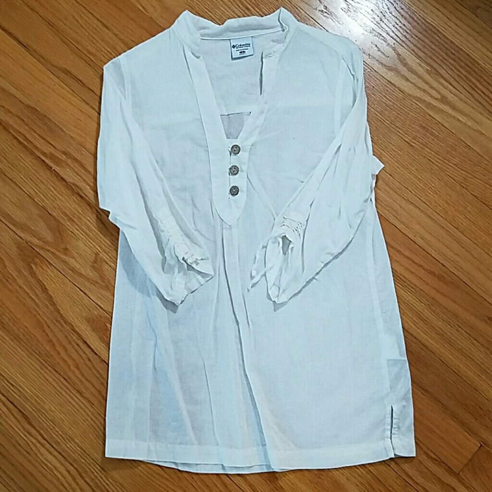 White Columbia Blouse