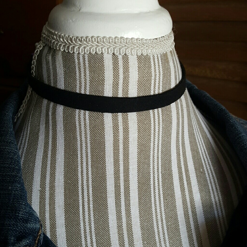 🔥BOGO DEAL!  Black Faux Suede Choker