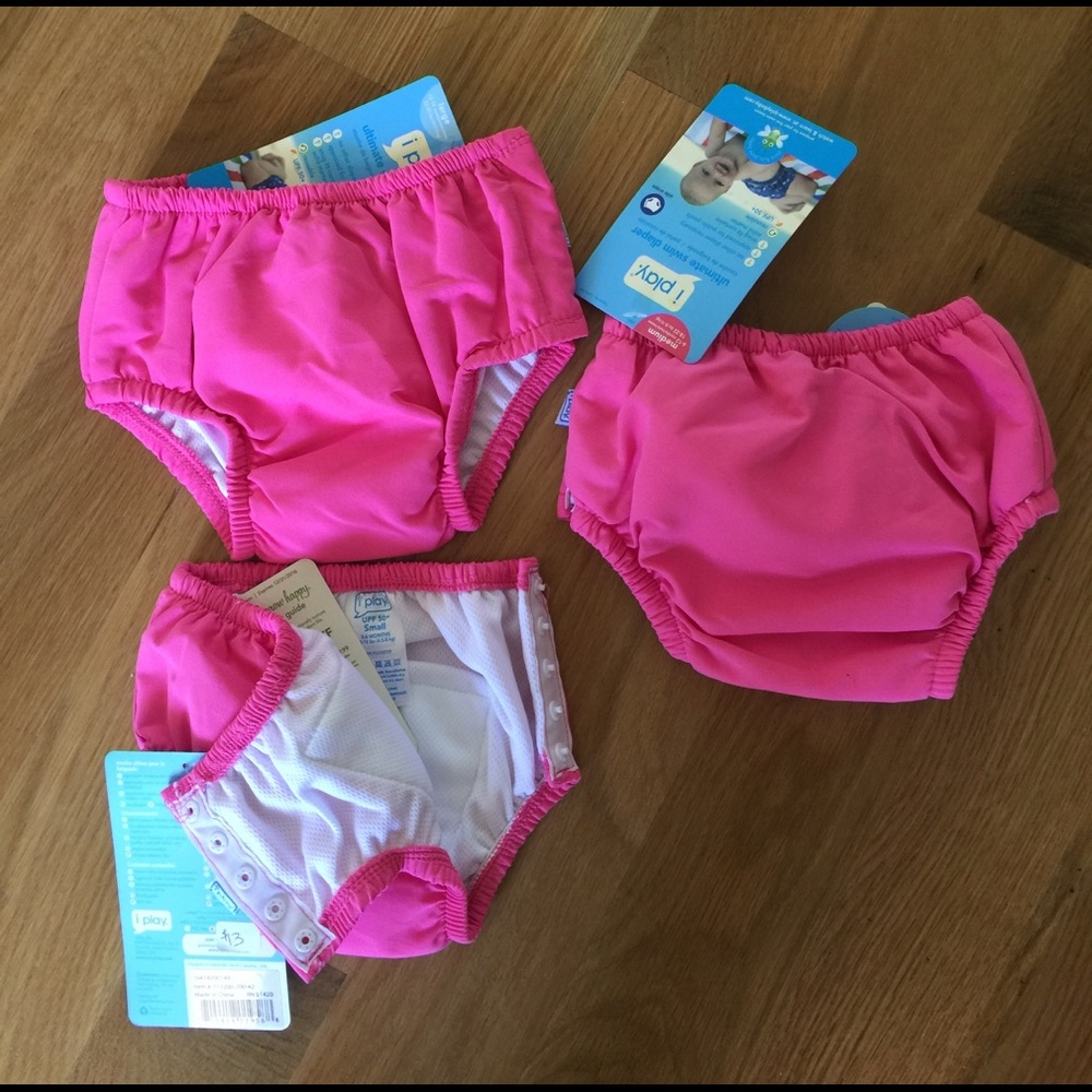 NWT iplay reusable SwimDiaper w/ UFP50+ 3sizes!