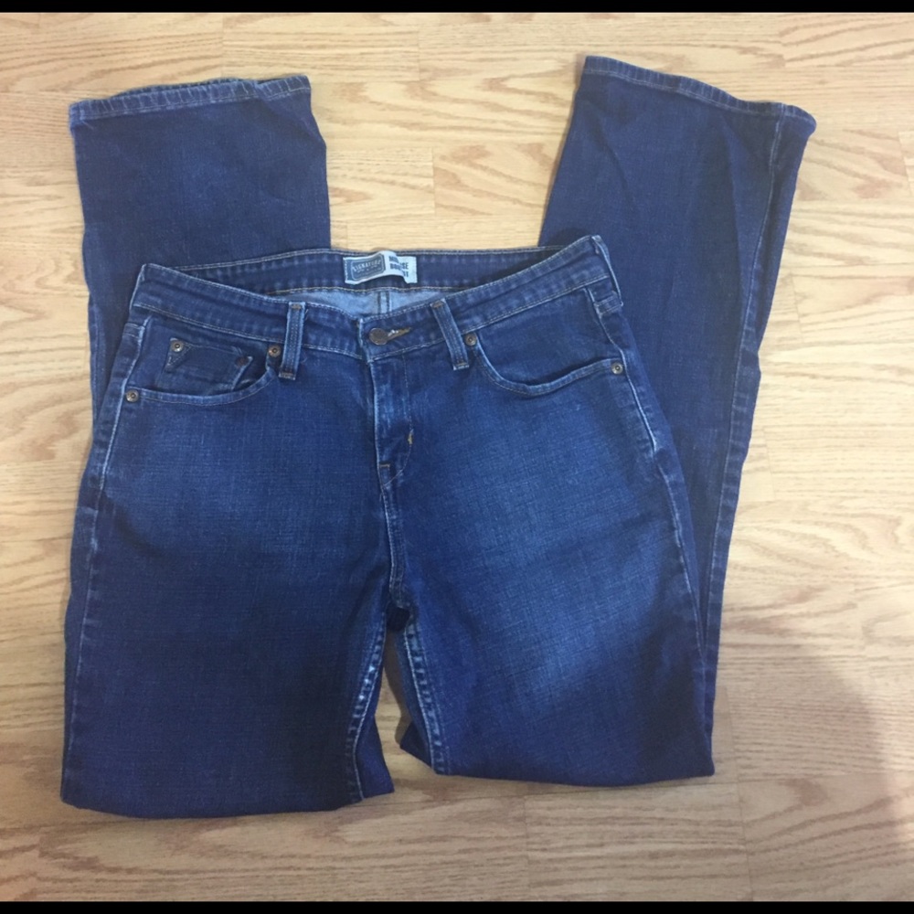 Signature Levi Strauss & Co mid rise boot cut EUC