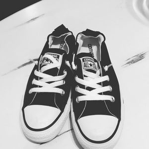 Black Converse - Size 7
