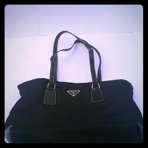 Authentic PRADA Nylon tote.  Like new.