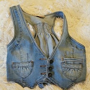 Denim vest