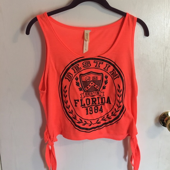 Girls Large Crop Top - Picture 1 of 3