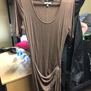 Tight fitting draping dress from charlottes Russe