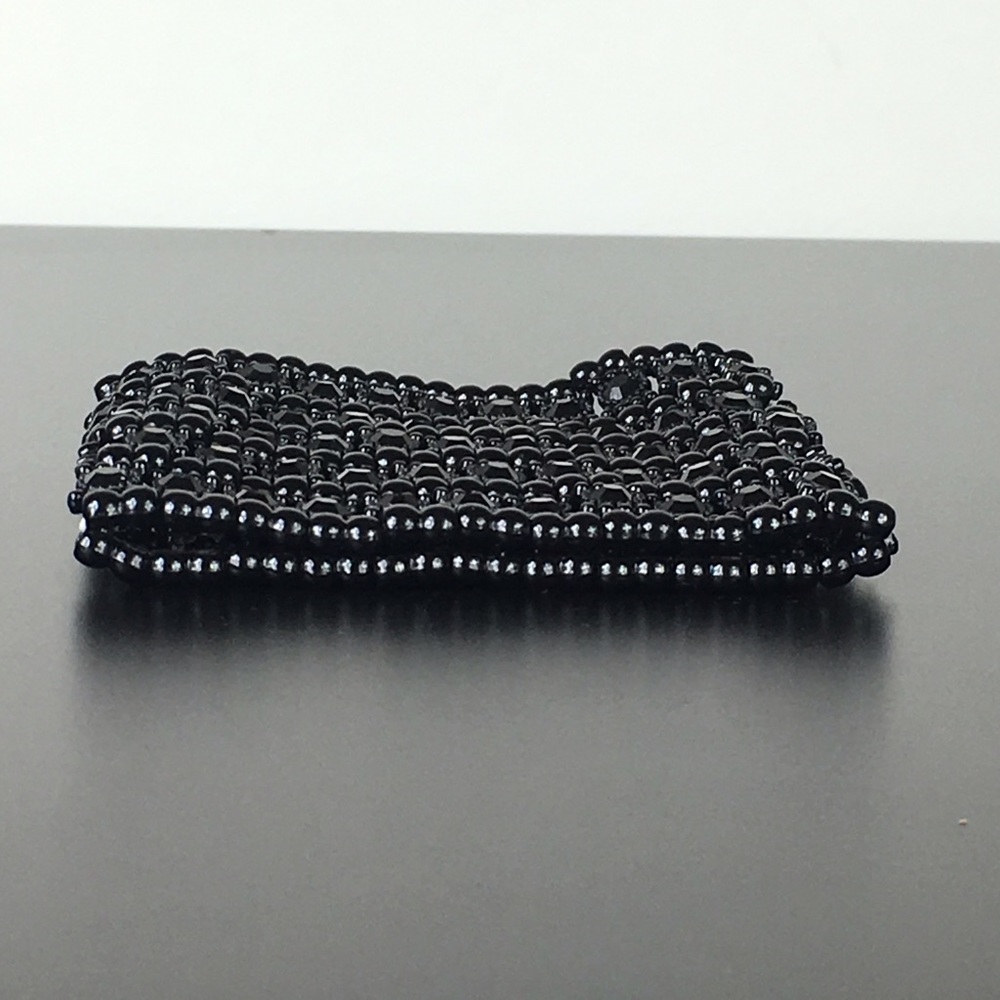 SOLD🔥Stretchable Crystal Cuff wide bracelet 5 row - Picture 3 of 7