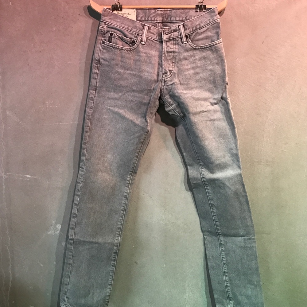Abercrombie & Fitch Grey Jeans