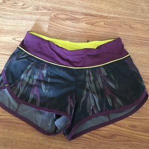 Lululemon Speed Short: size 2 rare print