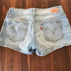 Levi's denim shorts