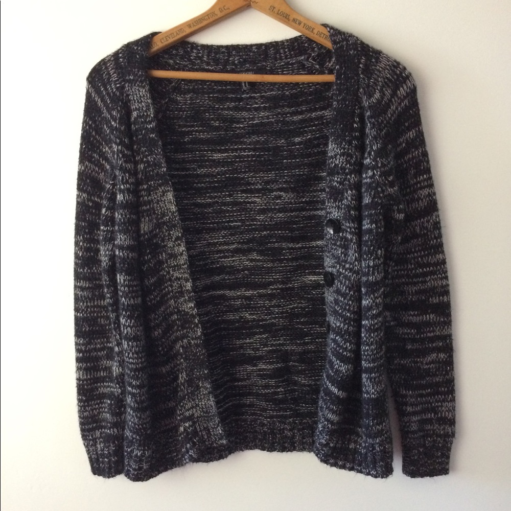 Knit Marbled Cardigan