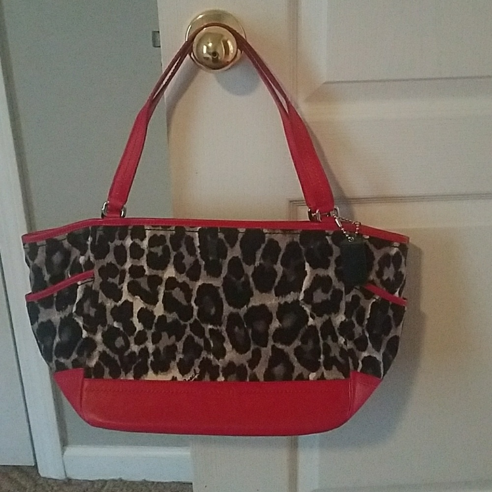 New Coach cheetah print