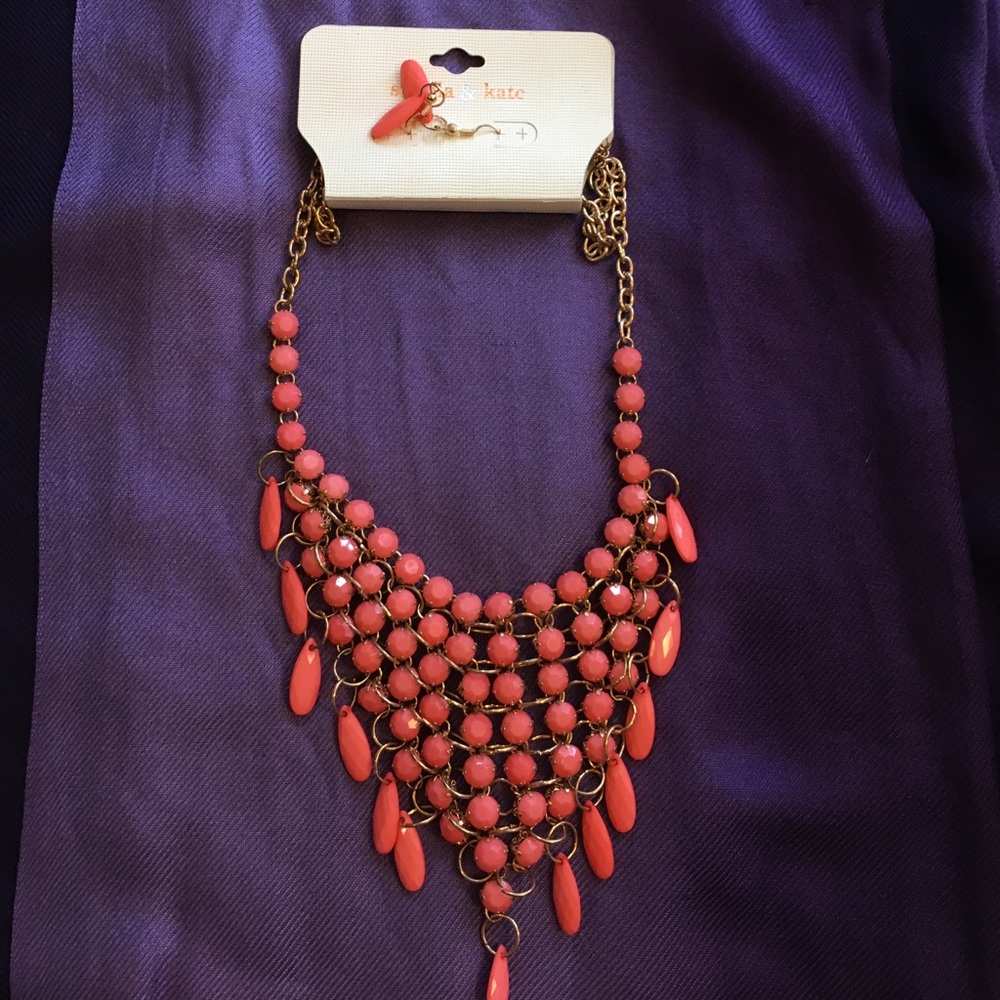 Sophia &Kate earrings and necklace set