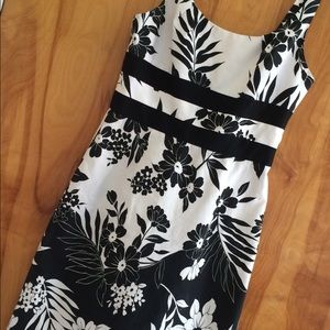 Donna Ricco Black and White Dress