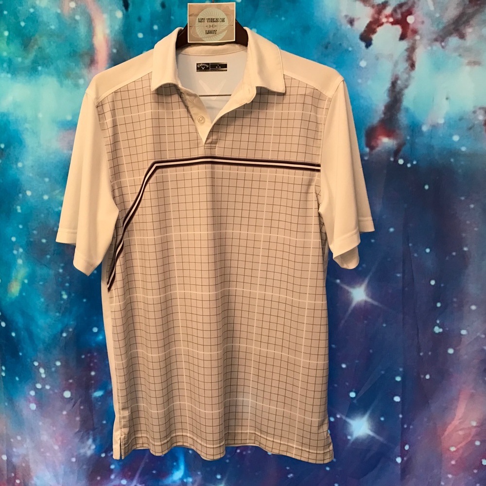 ⛳️🔥White Large Callaway Golf Shirt🔥⛳️hot deal