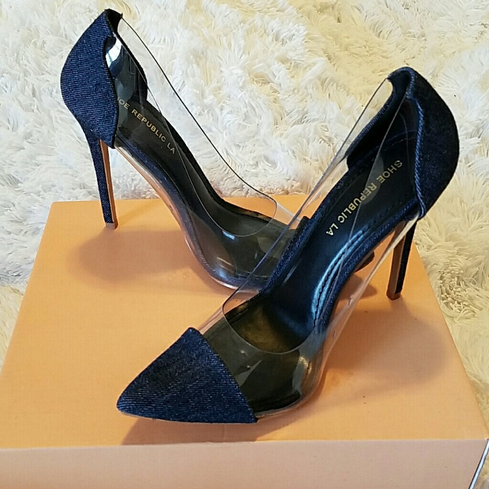Denim shoes