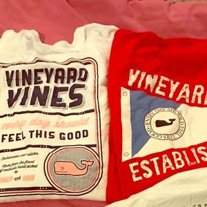 Two VV LS tees