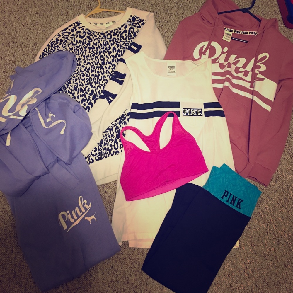 Pink VS lounge bundle (: