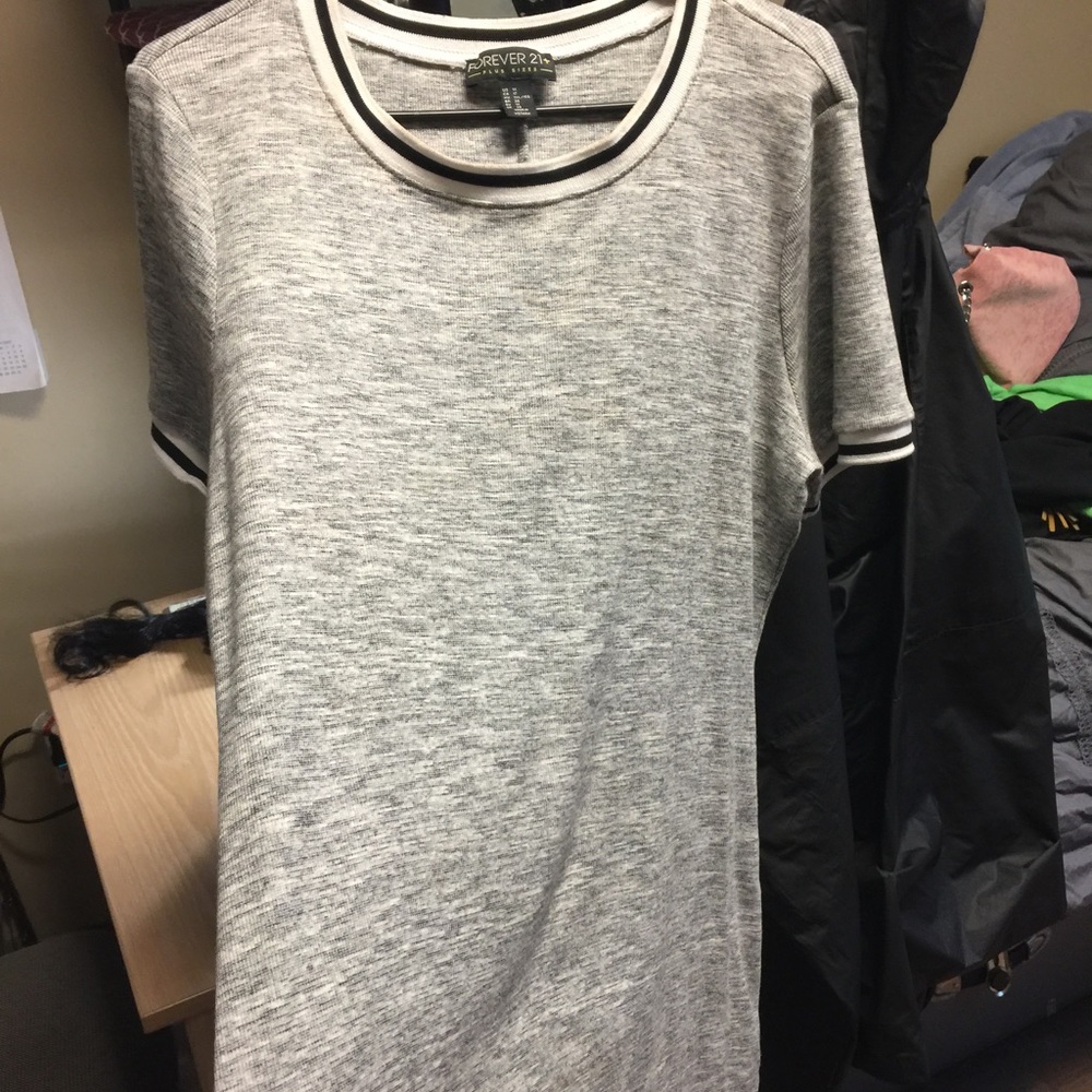 Plus size t-shirt dress