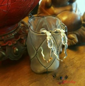 KS Gold Kristin Hoop earrings