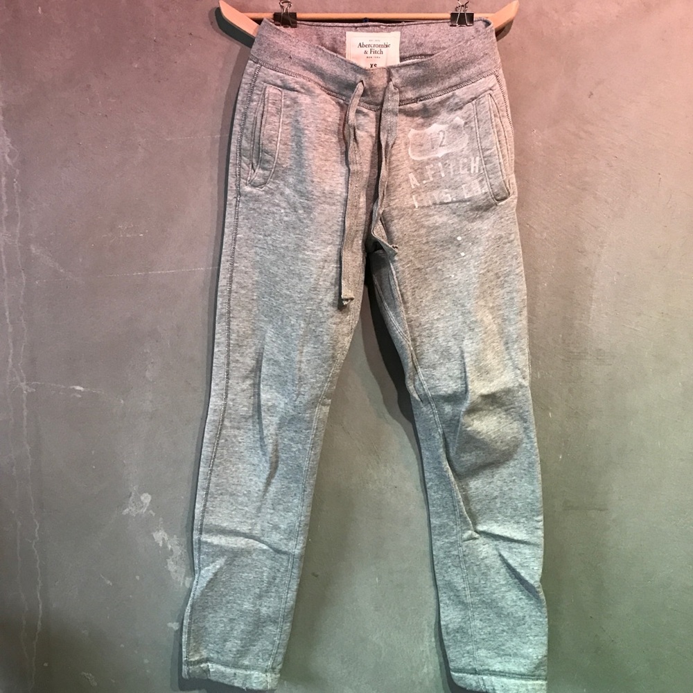Abercrombie & Fitch Light Grey Sweatpants