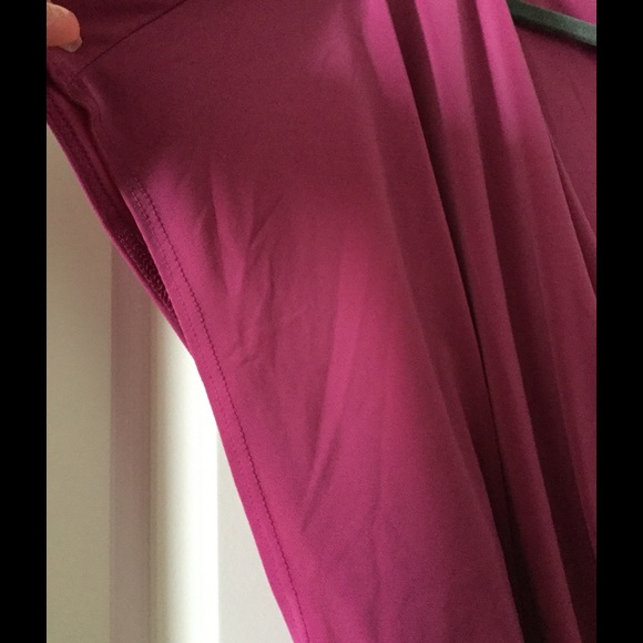 Colorblock Fuchsia & Purple Dress - Picture 4 of 6