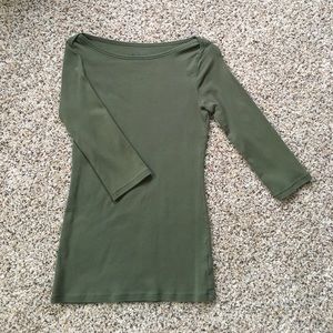 VS 3/4 sleeve boat neck