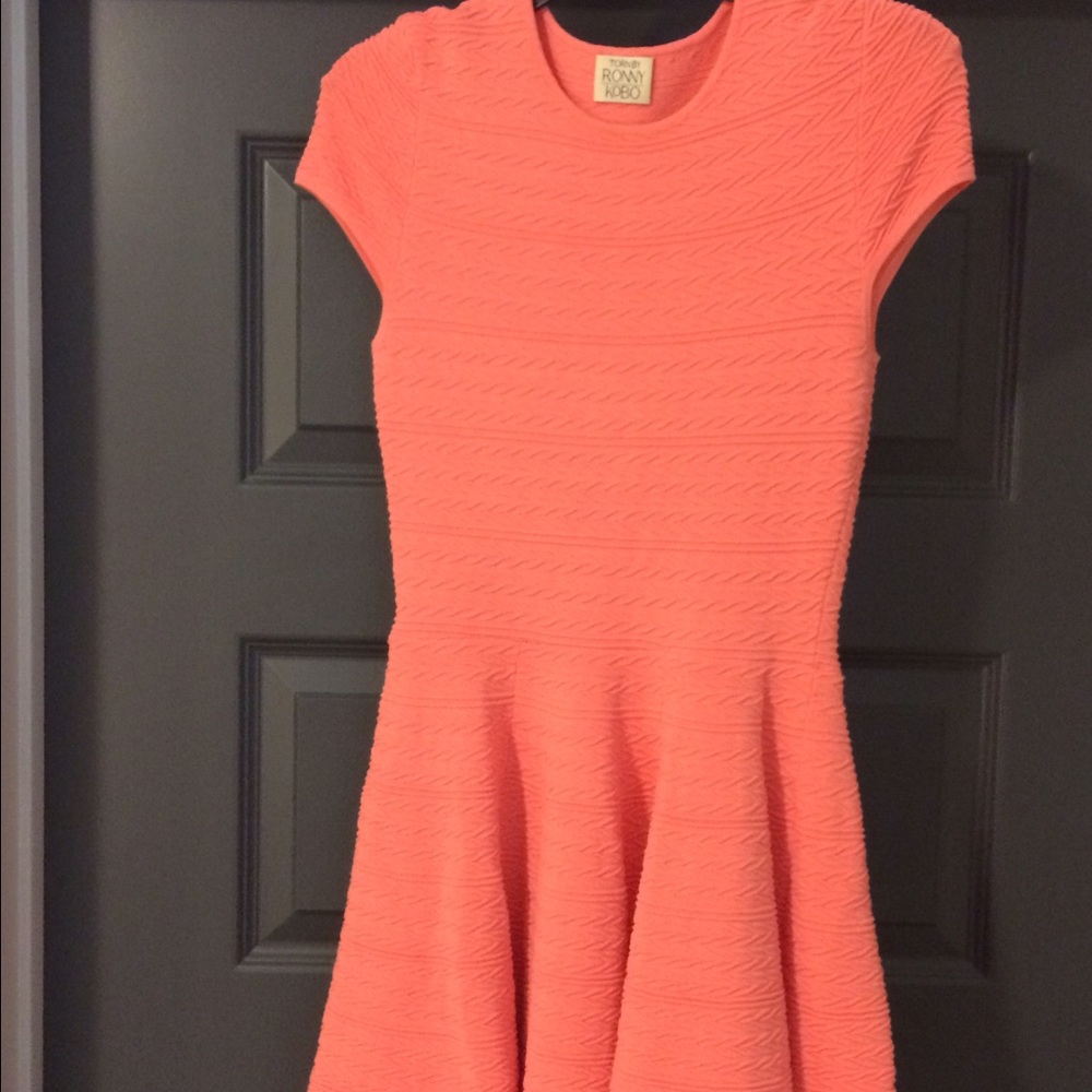 Coral Torn by Ronny Kobo Dress- XS