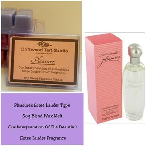 Pleasures Type soy wax melts/wickless candle