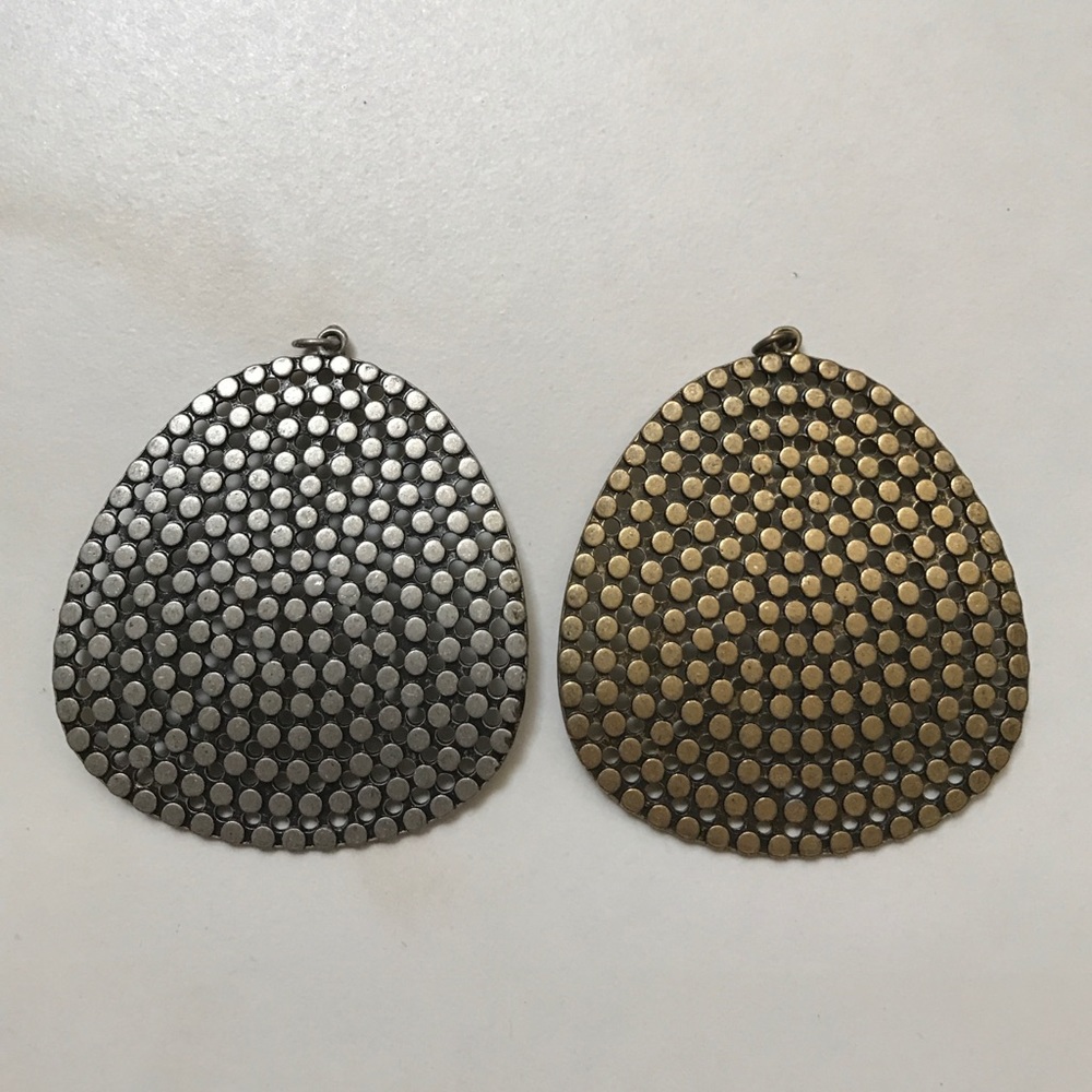 1 silver 1 gold necklaces pendants