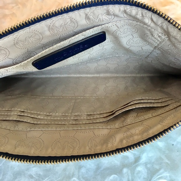 Michael Kors Selma Stud-Trim Saffiano Clutch - Picture 5 of 7