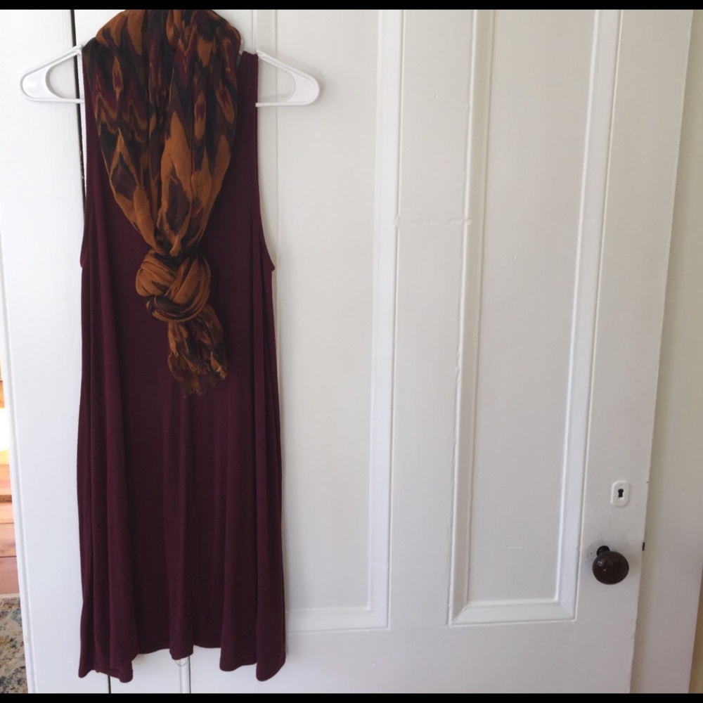 Maroon GAP dress