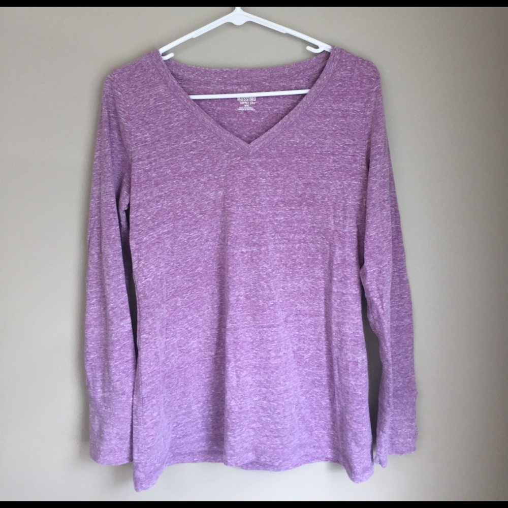 Mossimo Long sleeve V-neck T-shirt