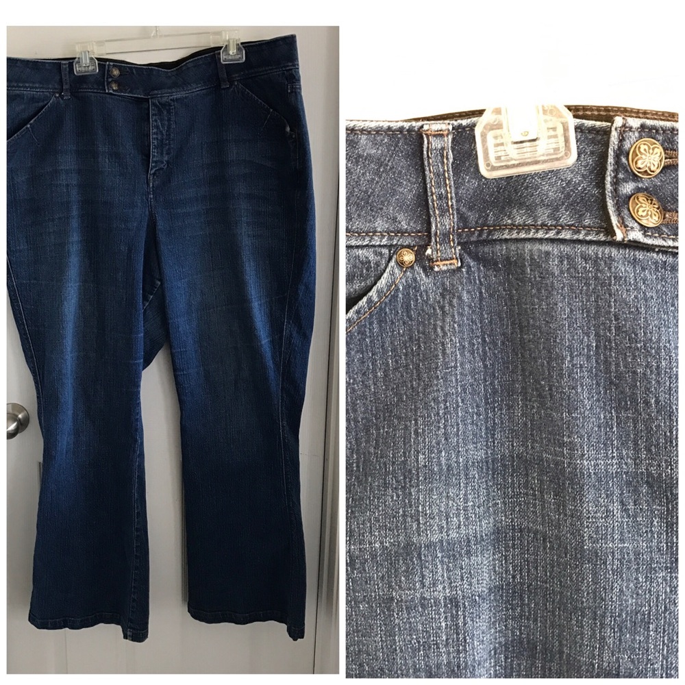 Lane Bryant Wide Leg Trouser Jeans