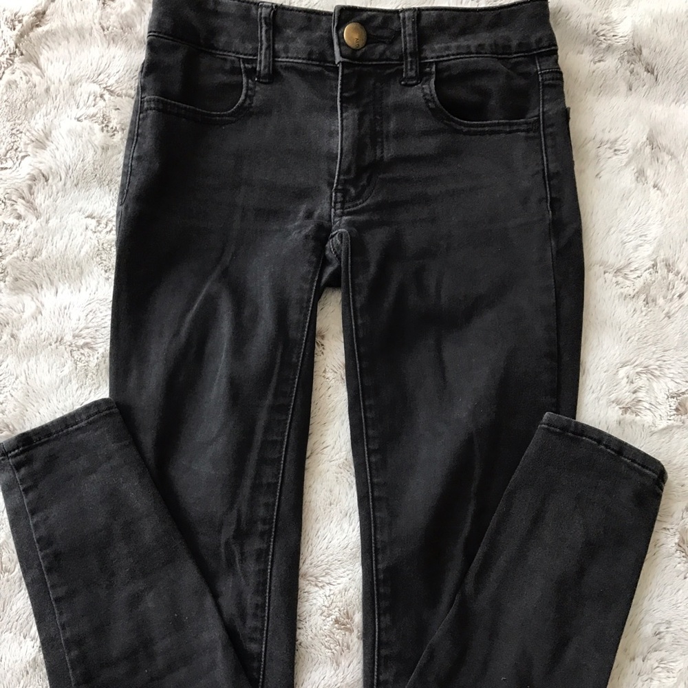 AE Black Jeggings