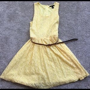 Be the Belle of the ball yellow dress