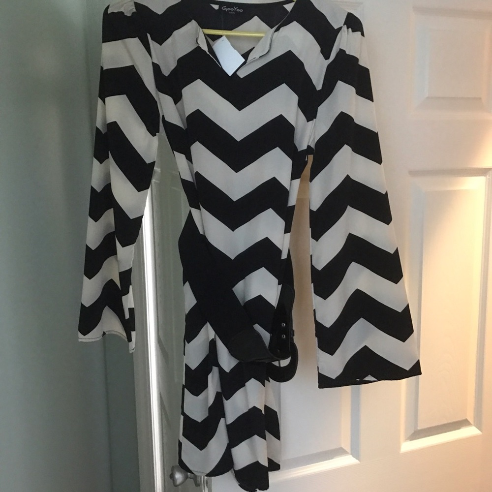 NWT boutique purchased shirt/dress with belt