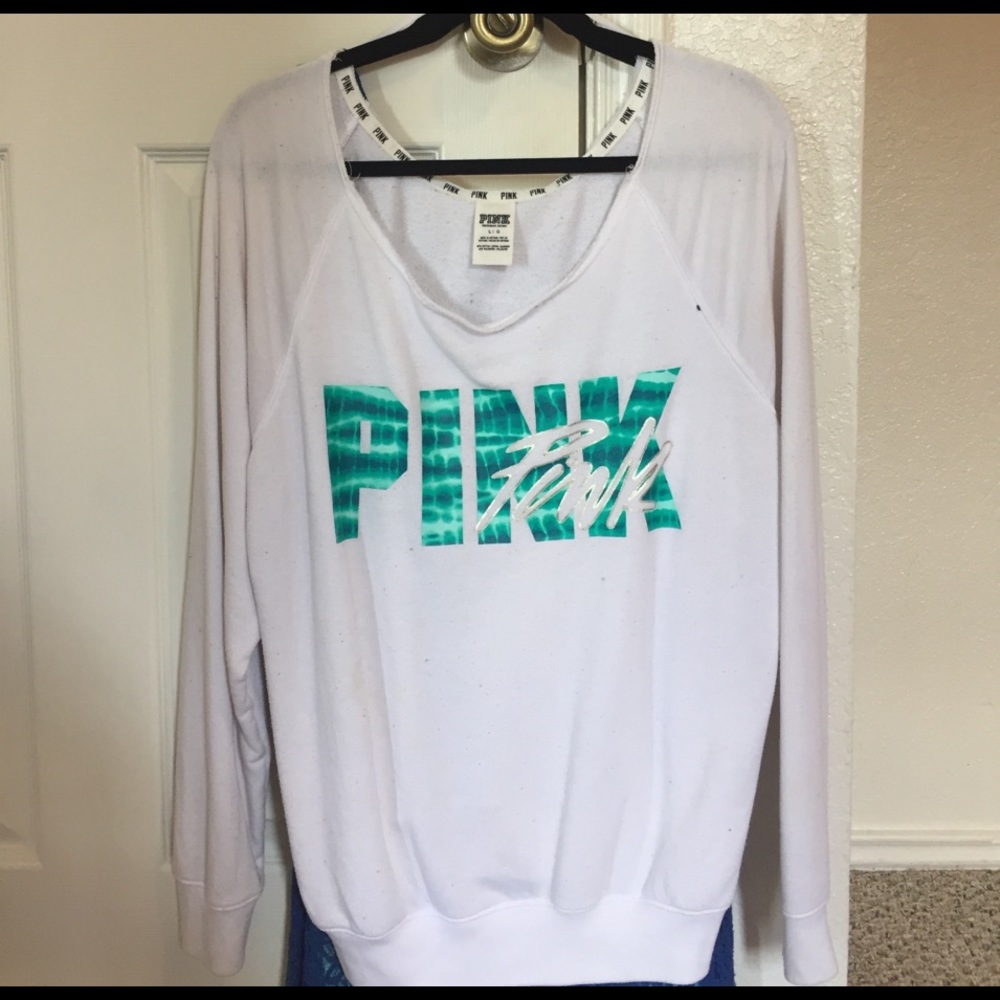 1/2 off VS pink off the shoulder top!