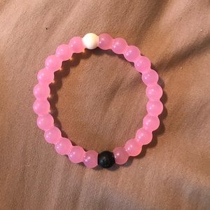 Pink Lokai bracelet