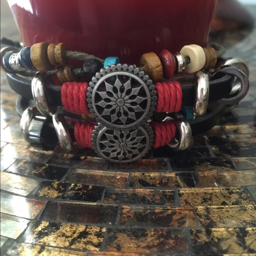 Boho slide bracelet