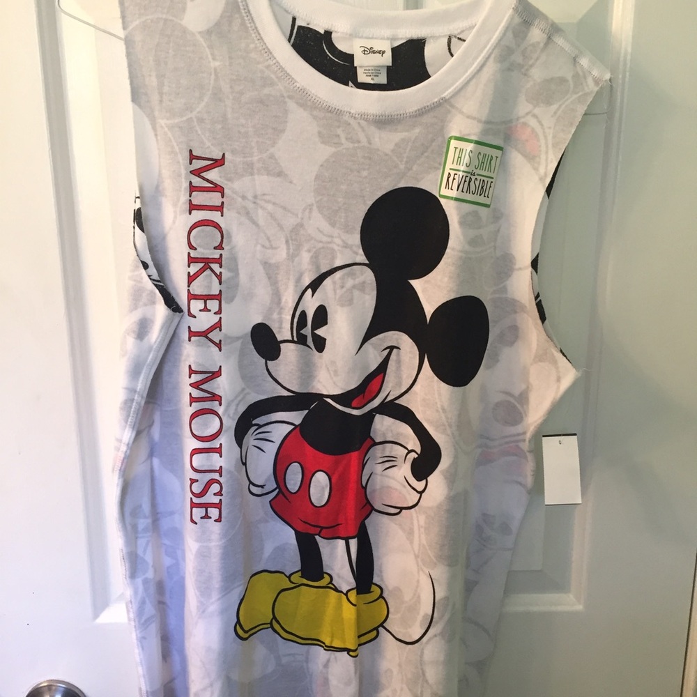 NWT reversible Mickey Mouse Tank