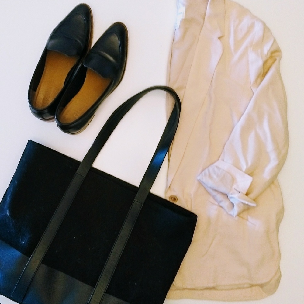 Club Monaco Olivia Blazer in Natural