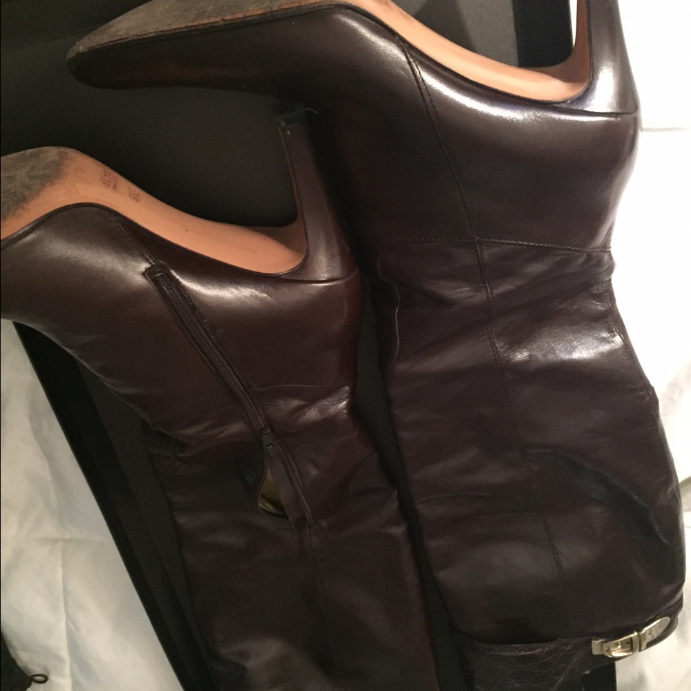 Gucci boots brown croc band top - Picture 8 of 8