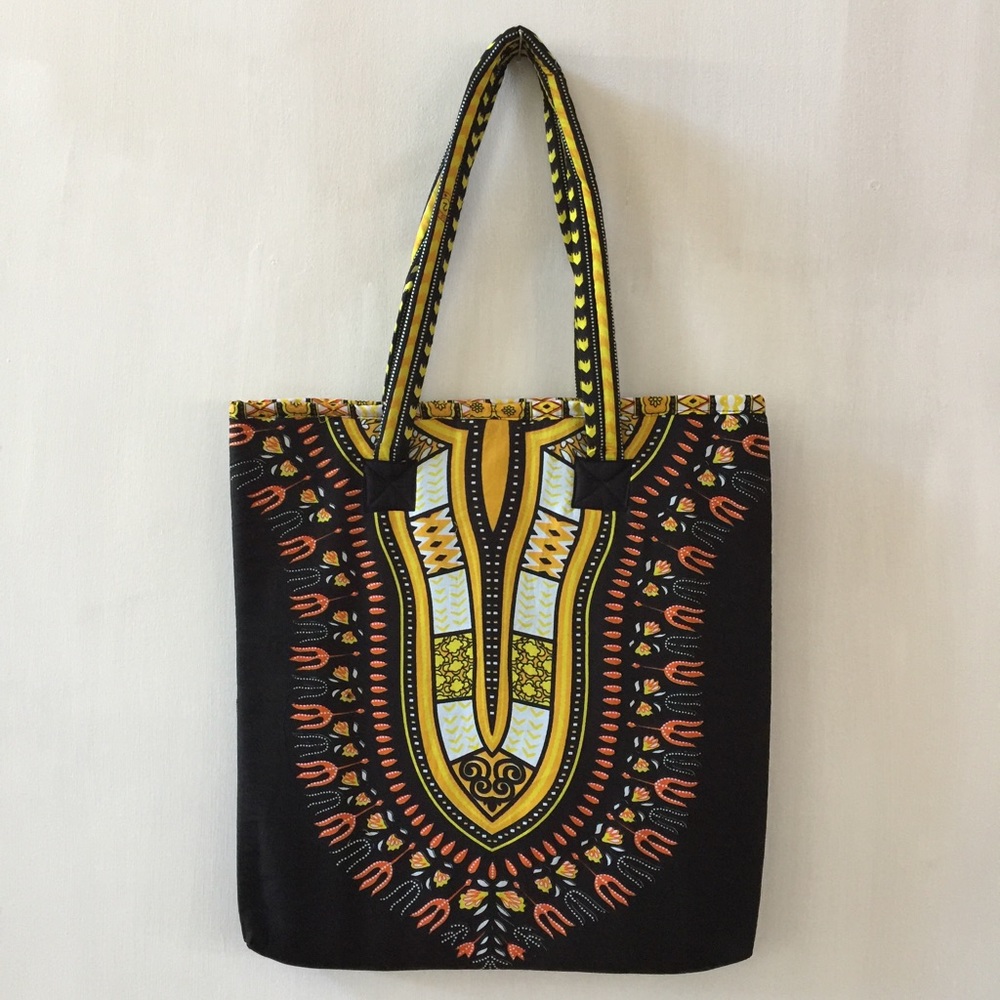 Dashiki Tote Bags