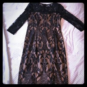 Adrianna Patel all over lace dress