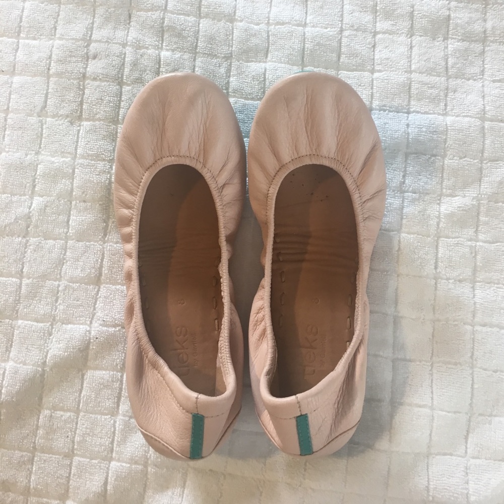 Ballerina Pink Tieks size 8