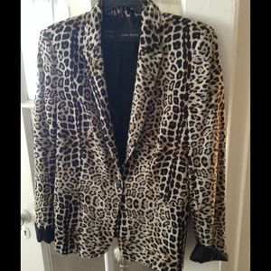 Zara Leopard Blazer