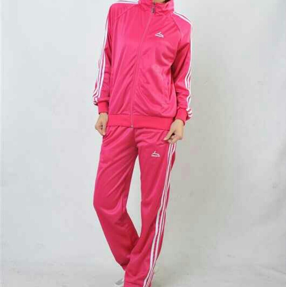 Adidas track suit set