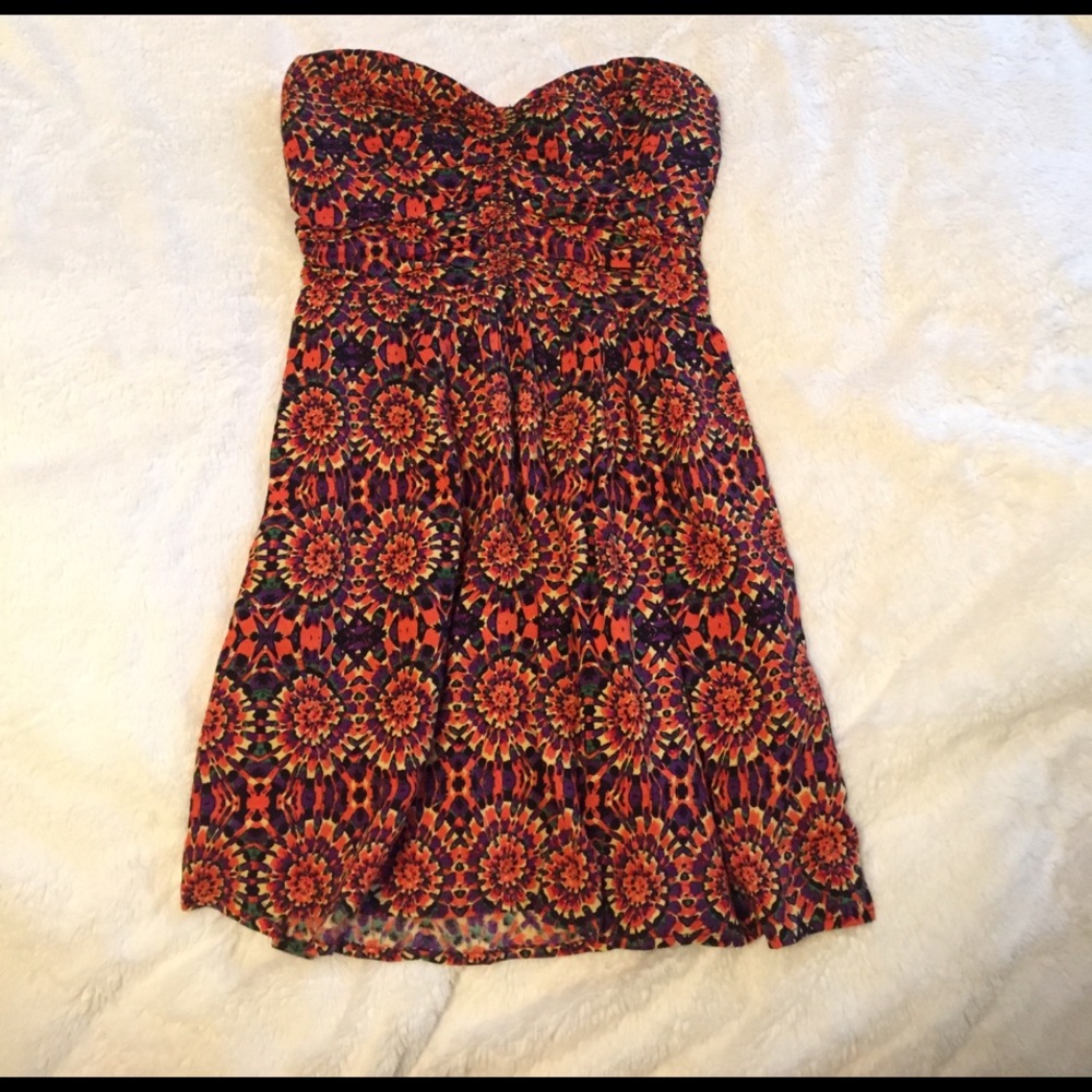 Urban Outfitters Strapless Dress